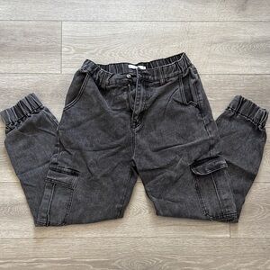 Adika Charcoal Denim Jogger Jean